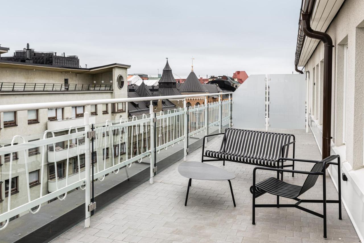 Lapland Hotels Bulevardi Helsinki Esterno foto A balcony